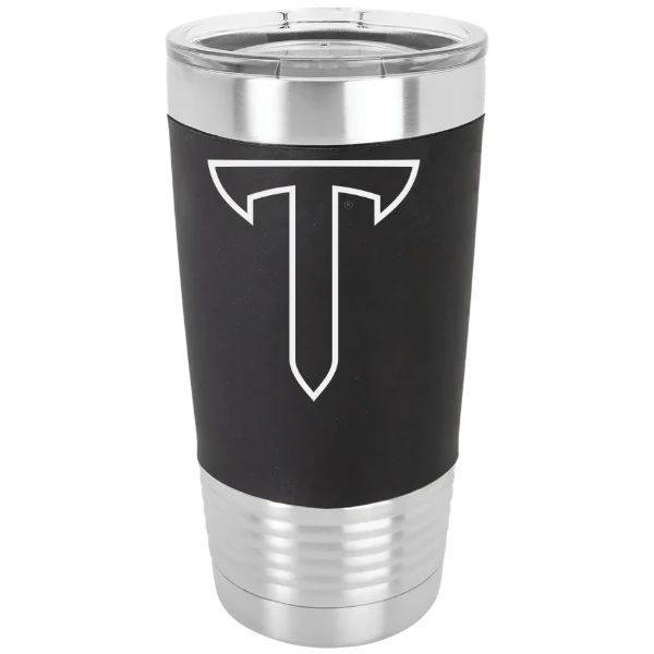 Troy University Polar Camel 20 oz. Silicone Grip Tumbler with Standard Lid