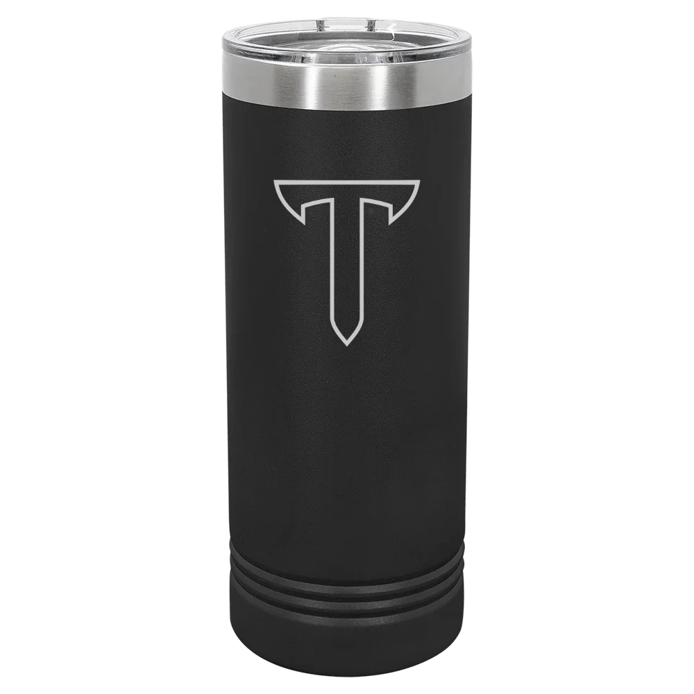 Troy University Polar Camel 22 oz. Skinny Tumbler with Slider Lid