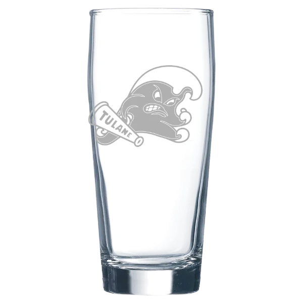 Tulane University Polar Camel 16 oz. Willi Becher Beer Glass