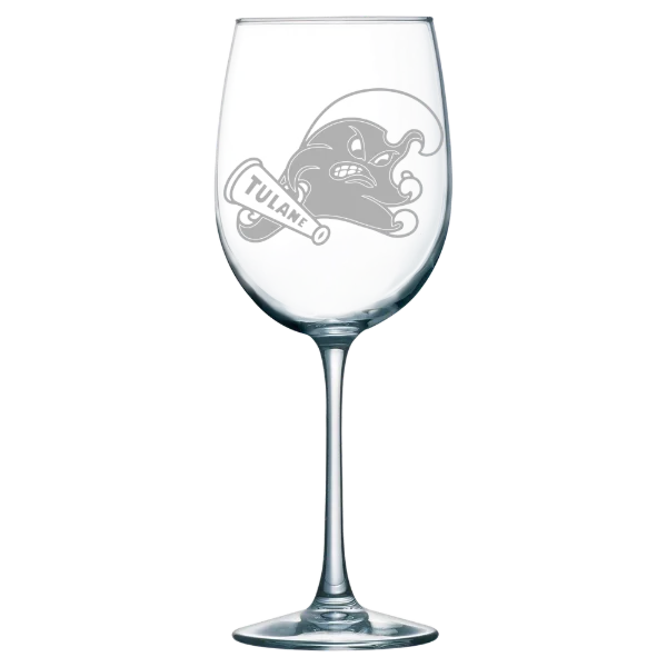 Tulane University Polar Camel 19 oz. Wine Glass