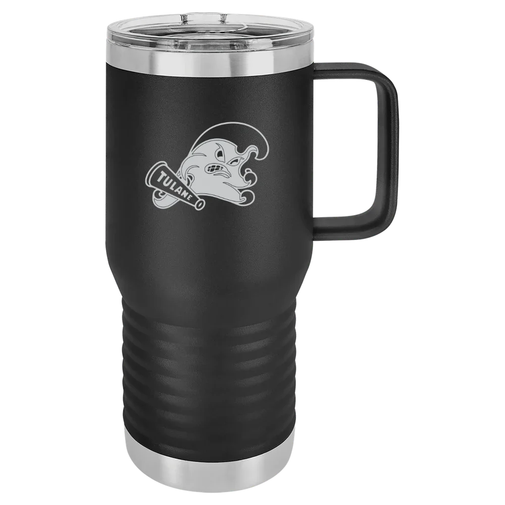 Tulane University Polar Camel 20 oz. Travel Mug with Slider Lid