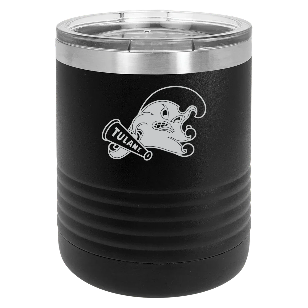 Tulane University Polar Camel 10 oz. Tumbler with Standard Lid