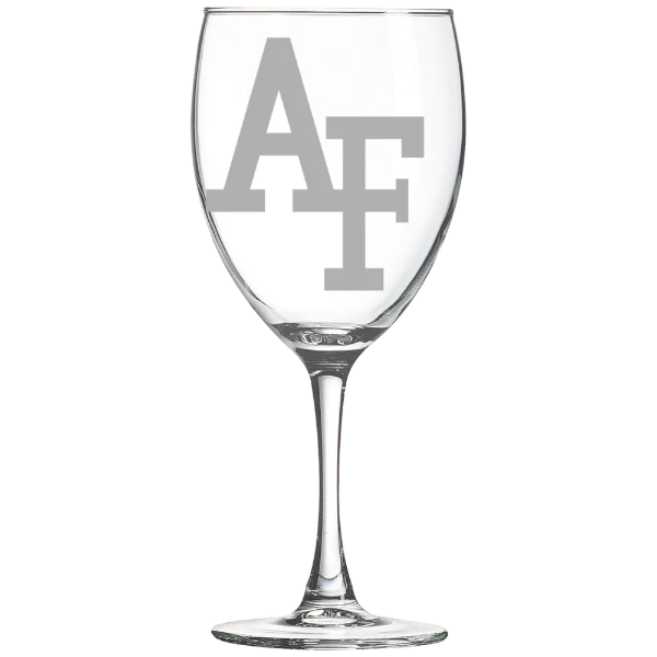 U.S. Air Force Academy Polar Camel 10 1/2 oz. Wine Glass