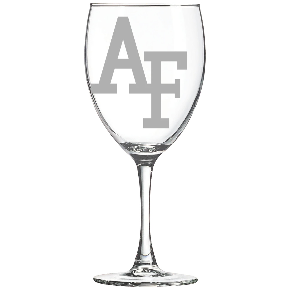 U.S. Air Force Academy Polar Camel 10 1/2 oz. Wine Glass