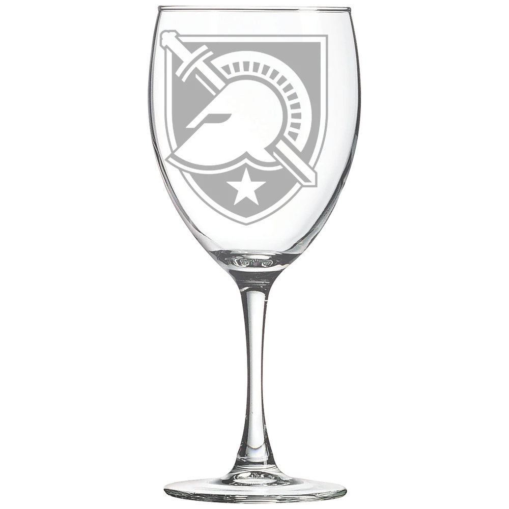 U.S. Military Academy Polar Camel 10 1/2 oz. Wine Glass