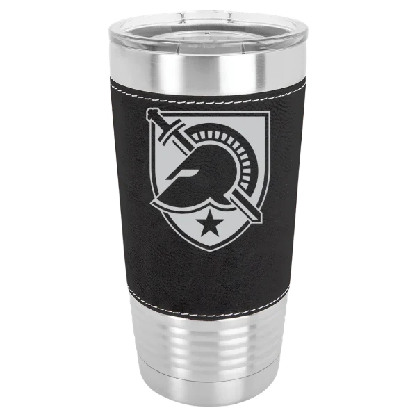 U.S. Military Academy Polar Camel 20 oz. Leatherette Grip Tumbler with Standard Lid