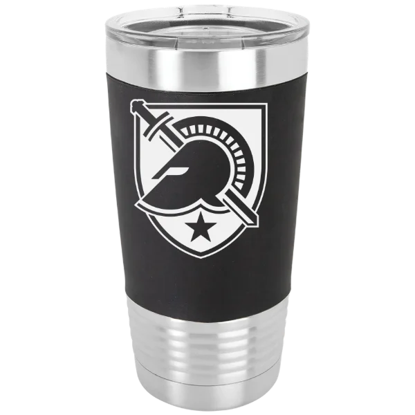 U.S. Military Academy Polar Camel 20 oz. Silicone Grip Tumbler with Standard Lid