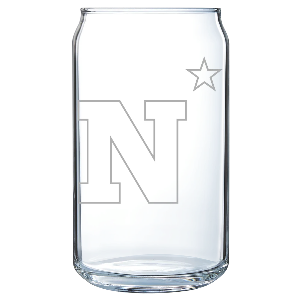 U.S. Naval Academy Polar Camel 16 oz. Can Glass