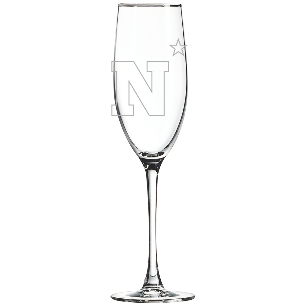 U.S. Naval Academy Polar Camel 8 oz. Champagne Flute