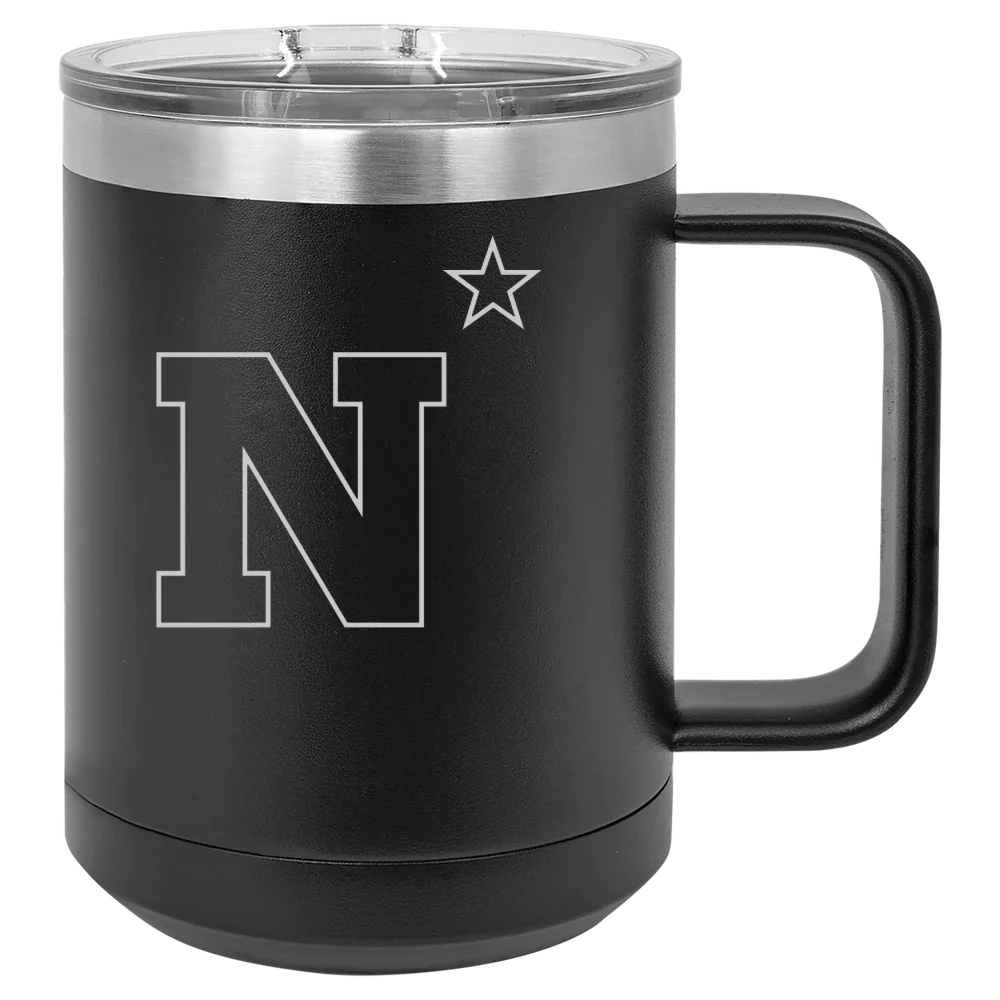 U.S. Naval Academy Polar Camel 15 oz. Mug with Slider Lid