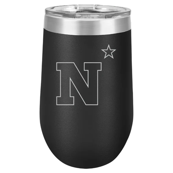 U.S. Naval Academy Polar Camel 16 oz. Stemless Wine Tumbler