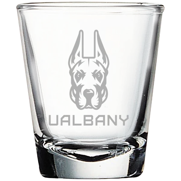 University at Albany Polar Camel 1.7 oz. Shot Glass