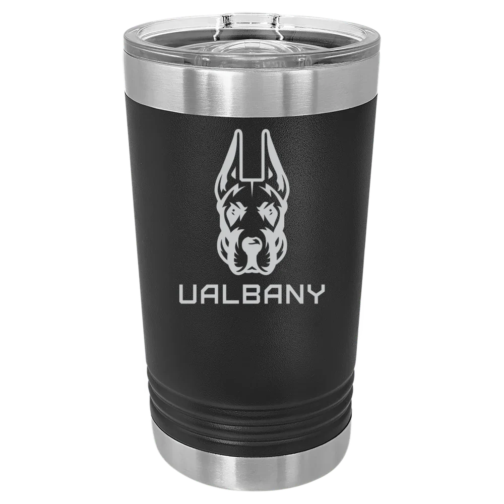 University at Albany Polar Camel 16 oz. Pint Tumbler