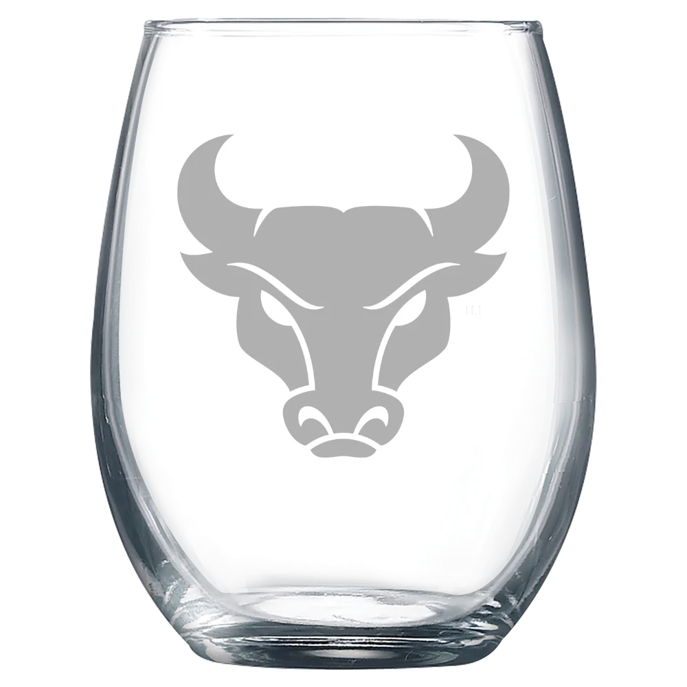 University at Buffalo, the State University of New York Polar Camel 9 oz. Stemless Wine Glass