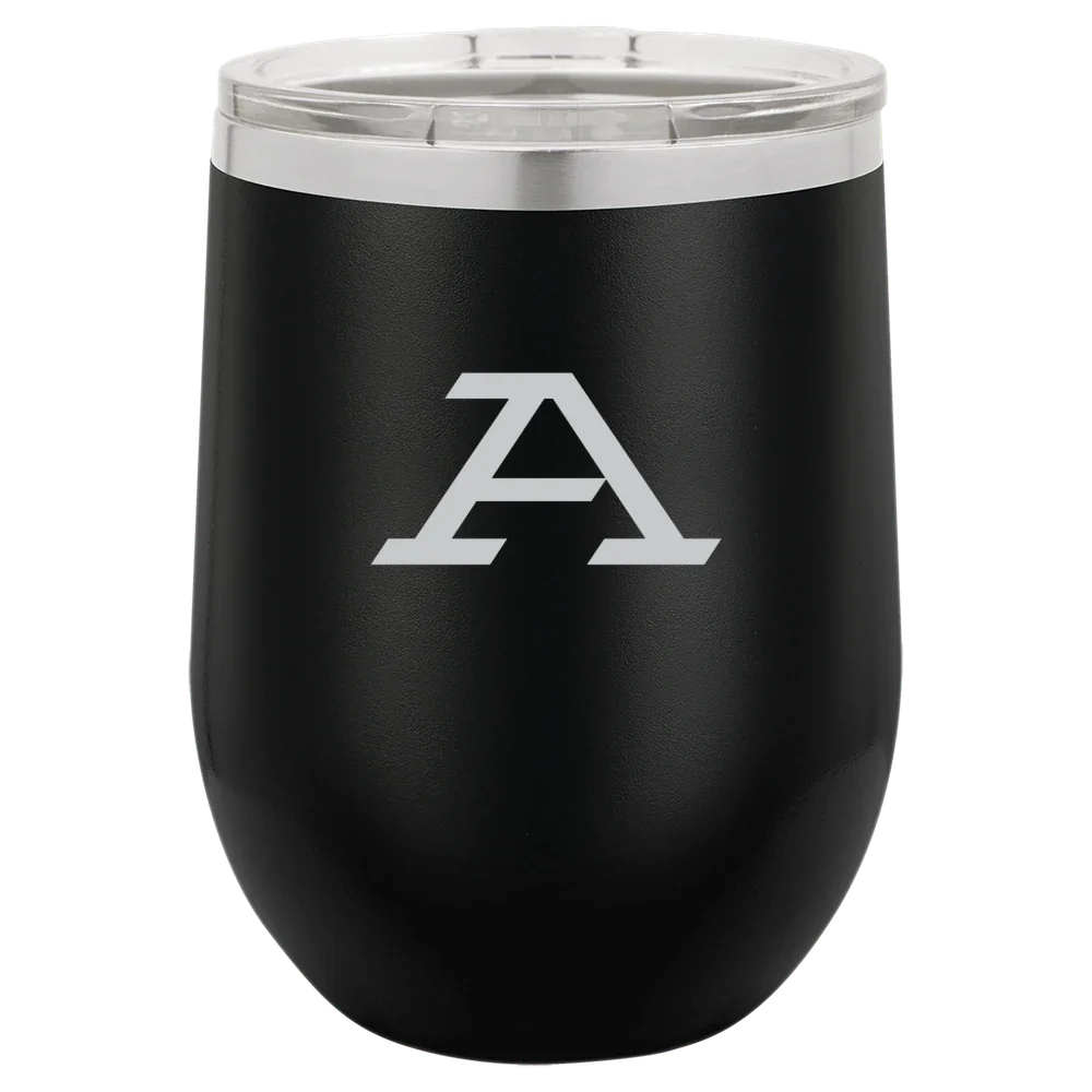 University of Akron Polar Camel 12 oz. Stemless Wine Tumbler