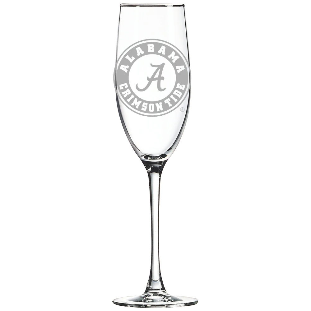 University of Alabama Polar Camel 8 oz. Champagne Flute