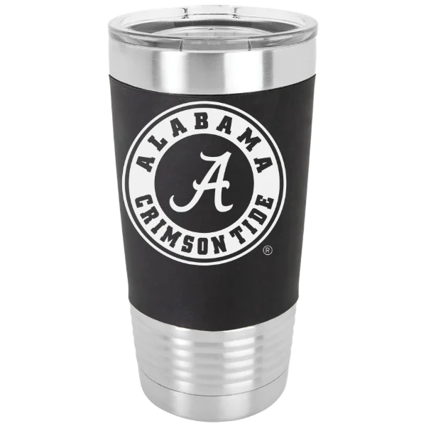 University of Alabama Polar Camel 20 oz. Silicone Grip Tumbler with Standard Lid