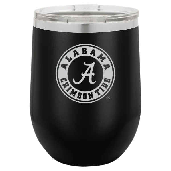 University of Alabama Polar Camel 12 oz. Stemless Wine Tumbler