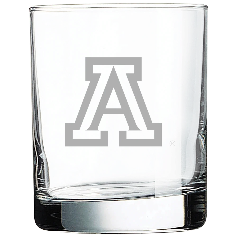 University of Arizona Polar Camel 10 1/2 oz. On The Rocks Glass