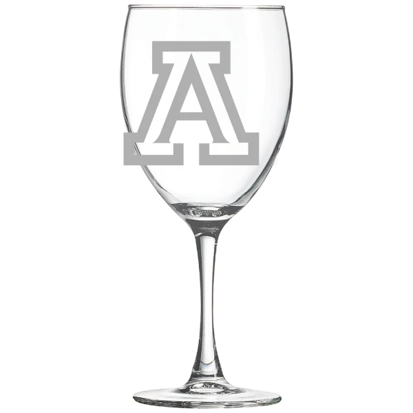 University of Arizona Polar Camel 10 1/2 oz. Wine Glass