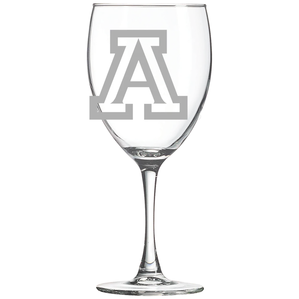 University of Arizona Polar Camel 10 1/2 oz. Wine Glass