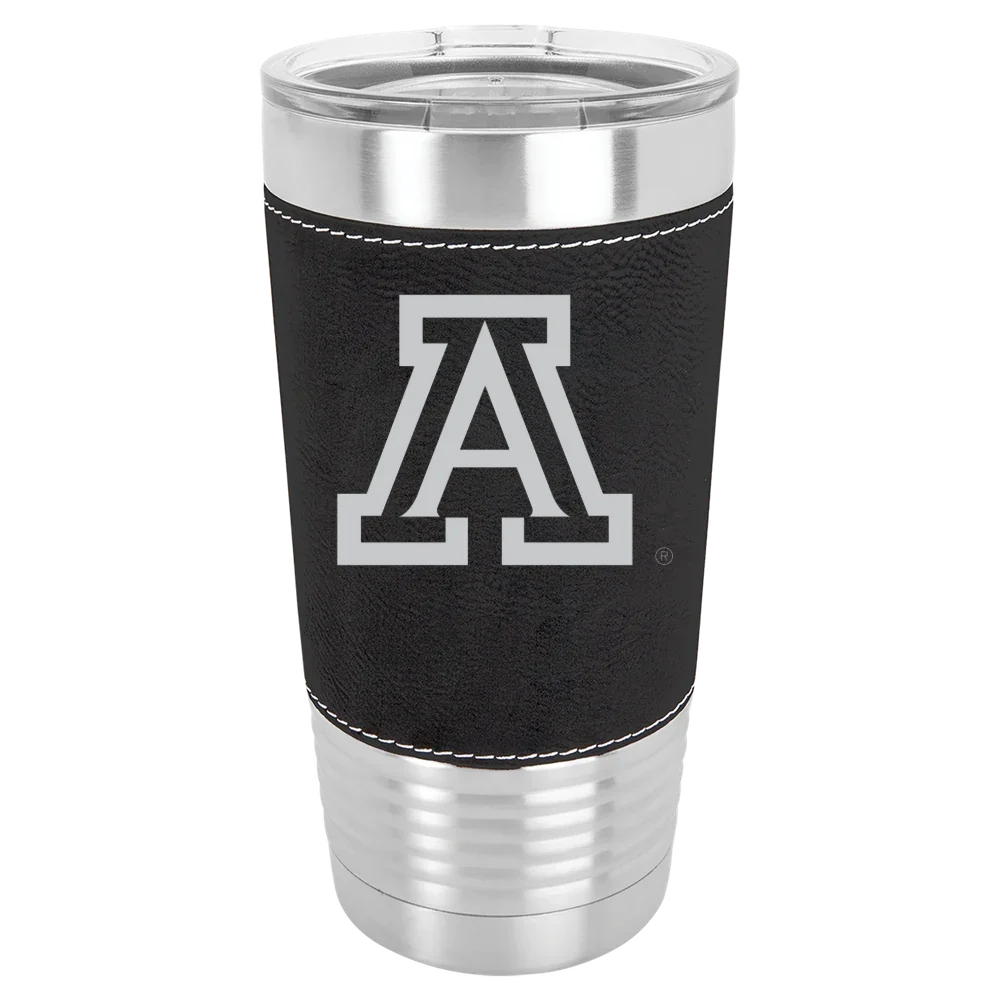 University of Arizona Polar Camel 20 oz. Leatherette Grip Tumbler with Standard Lid