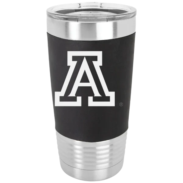 University of Arizona Polar Camel 20 oz. Silicone Grip Tumbler with Standard Lid