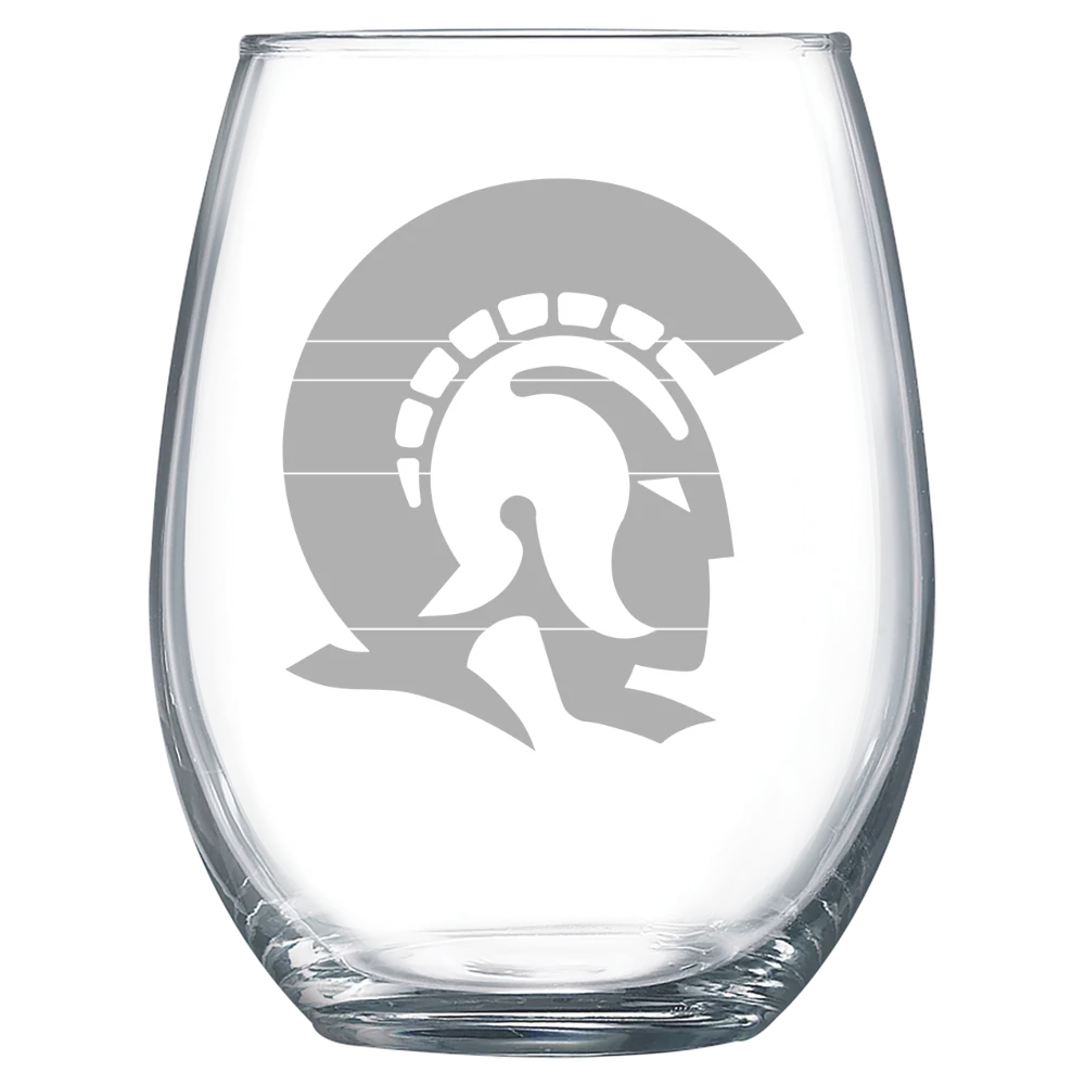 University of Arkansas at Little Rock Polar Camel 15 oz. Stemless Wine Glass