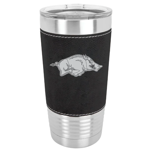 University of Arkansas, Fayetteville Polar Camel 20 oz. Leatherette Grip Tumbler with Standard Lid