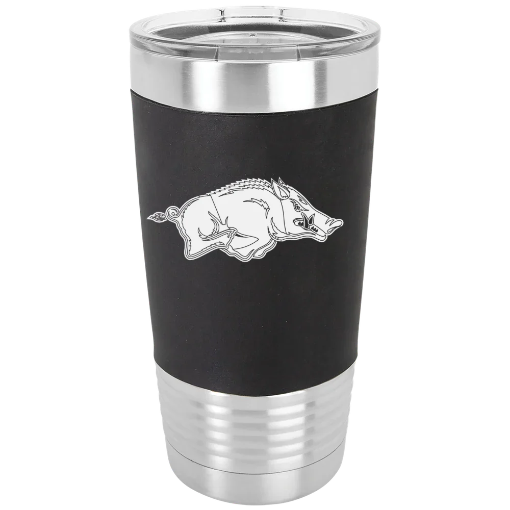 University of Arkansas, Fayetteville Polar Camel 20 oz. Silicone Grip Tumbler with Standard Lid