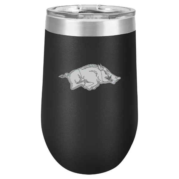 University of Arkansas, Fayetteville Polar Camel 16 oz. Stemless Wine Tumbler
