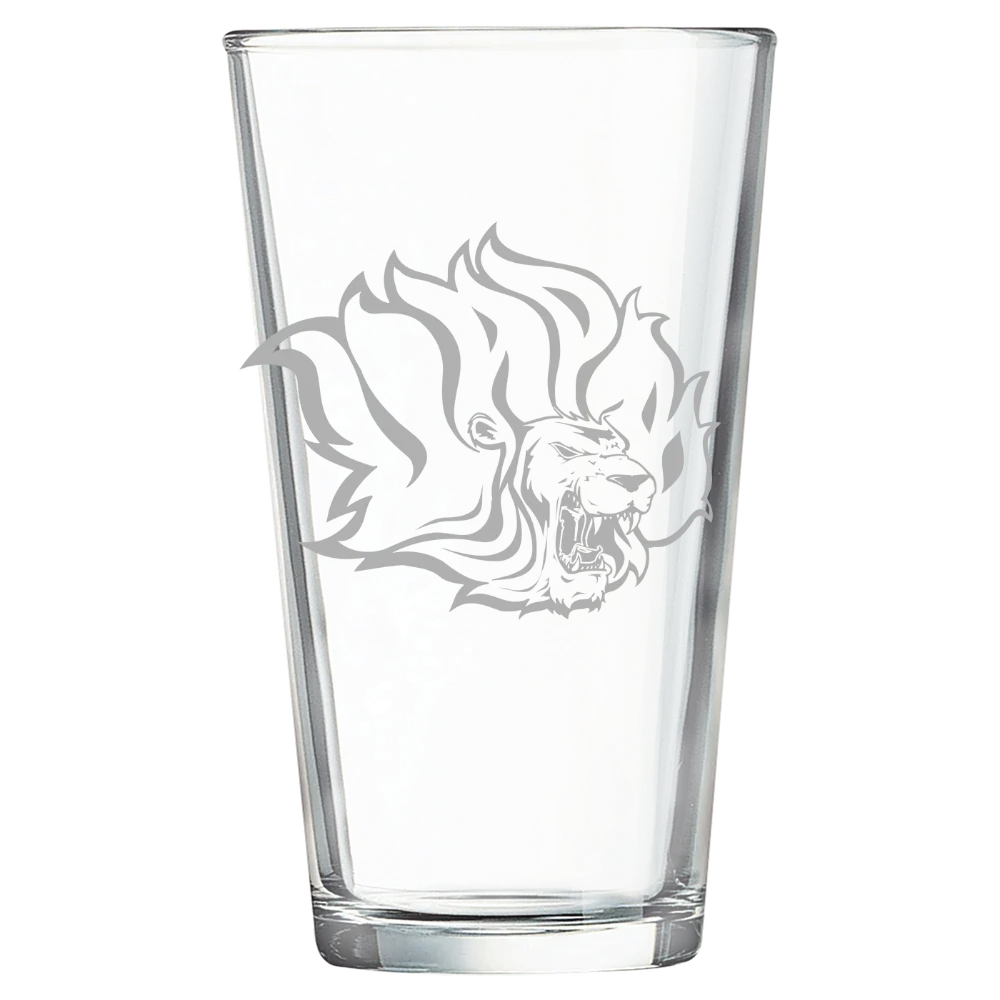 University of Arkansas, Pine Bluff Polar Camel 16 oz. Pint Mixing Glass