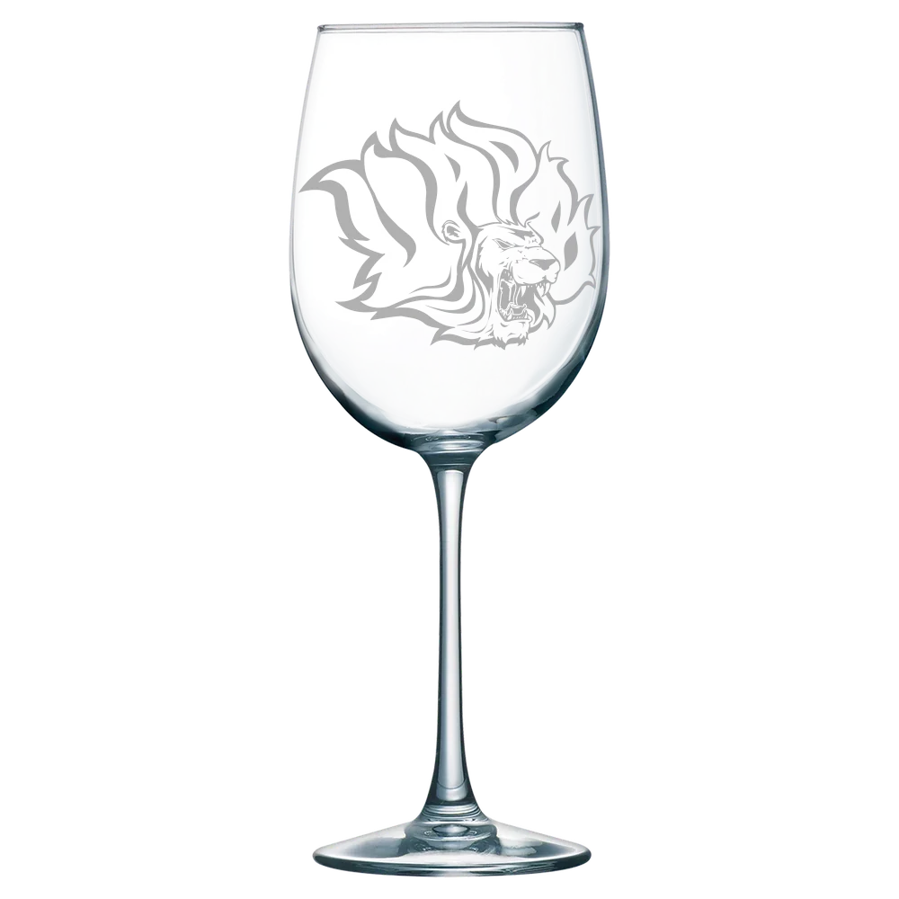 University of Arkansas, Pine Bluff Polar Camel 19 oz. Wine Glass