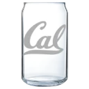 University of California, Berkeley Polar Camel 16 oz. Can Glass