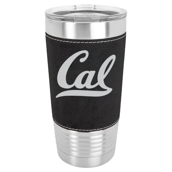 University of California, Berkeley Polar Camel 20 oz. Leatherette Grip Tumbler with Standard Lid