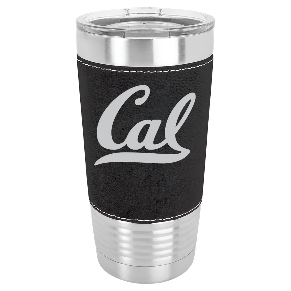 University of California, Berkeley Polar Camel 20 oz. Leatherette Grip Tumbler with Standard Lid