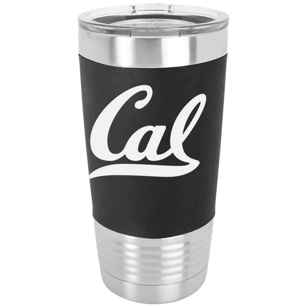 University of California, Berkeley Polar Camel 20 oz. Silicone Grip Tumbler with Standard Lid