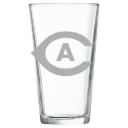 University of California, Davis Polar Camel 16 oz. Pint Mixing Glass