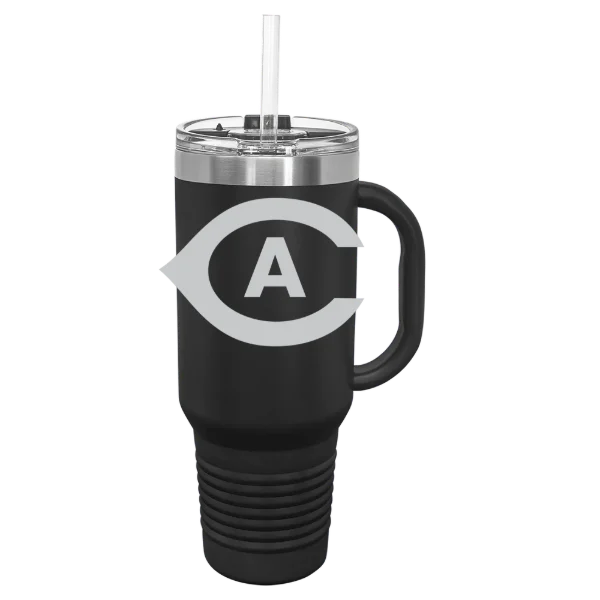 University of California, Davis Polar Camel 40 oz. Travel Mug with Snap Lid & Straw