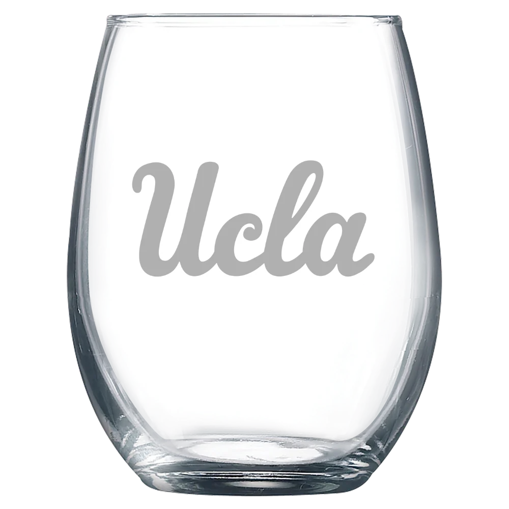 University of California, Los Angeles Polar Camel 9 oz. Stemless Wine Glass