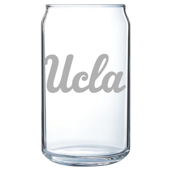 University of California, Los Angeles Polar Camel 16 oz. Can Glass