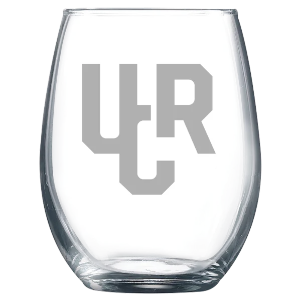 University of California, Riverside Polar Camel 9 oz. Stemless Wine Glass