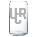 University of California, Riverside Polar Camel 16 oz. Can Glass