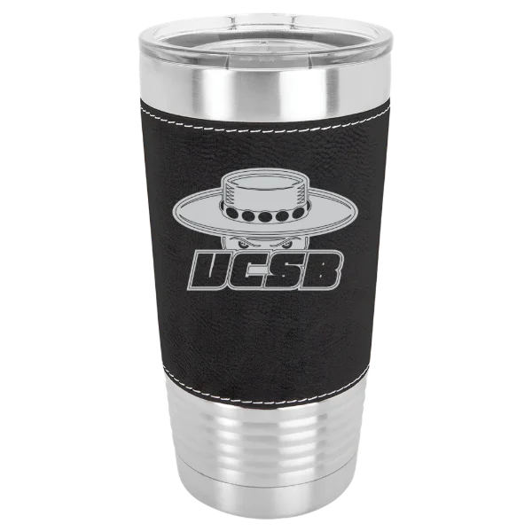University of California, Santa Barbara Polar Camel 20 oz. Leatherette Grip Tumbler with Standard Lid