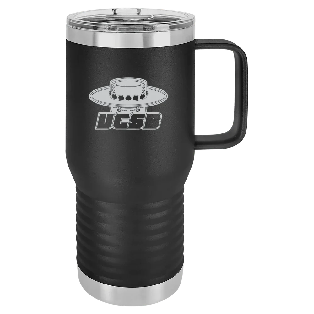 University of California, Santa Barbara Polar Camel 20 oz. Travel Mug with Slider Lid