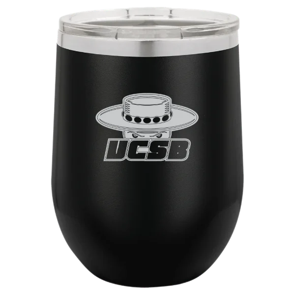 University of California, Santa Barbara Polar Camel 12 oz. Stemless Wine Tumbler