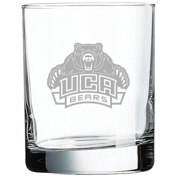 University of Central Arkansas Polar Camel 10 1/2 oz. On The Rocks Glass