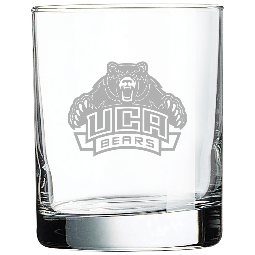 University of Central Arkansas Polar Camel 10 1/2 oz. On The Rocks Glass