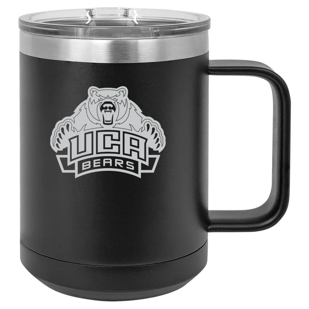 University of Central Arkansas Polar Camel 15 oz. Mug with Slider Lid