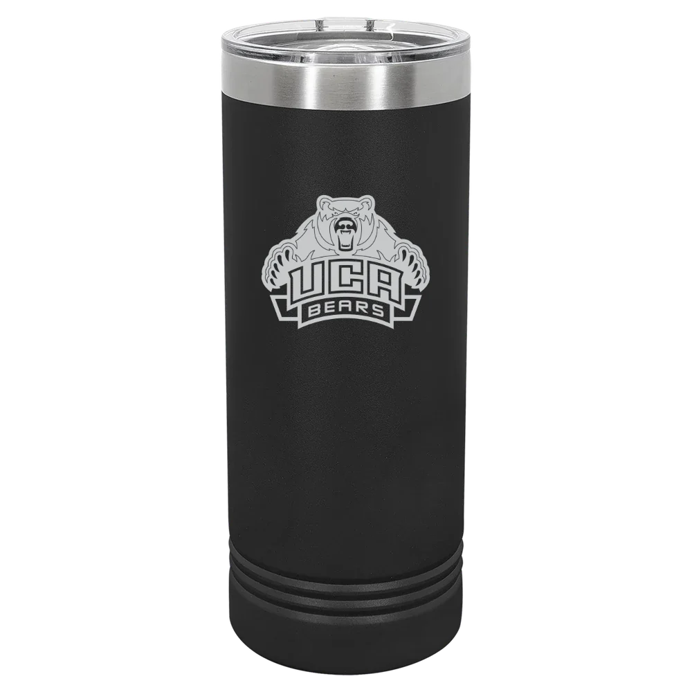 University of Central Arkansas Polar Camel 22 oz. Skinny Tumbler with Slider Lid